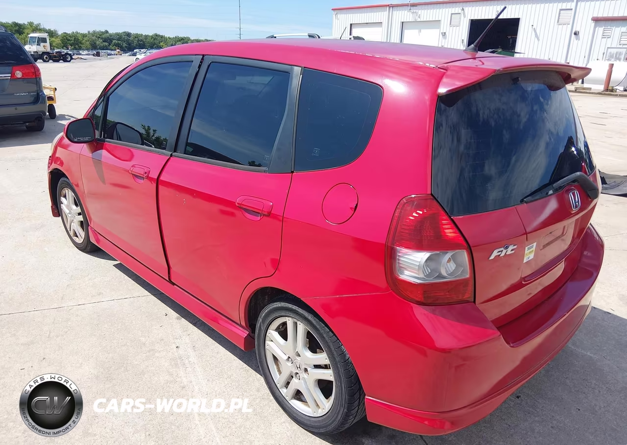 2007 Honda Fit Sport VIN:JHMGD38697S008320 - 3