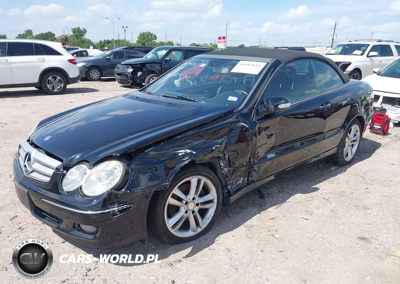 2008 Mercedes-Benz Clk 350 VIN:WDBTK56F48T093050 - 2