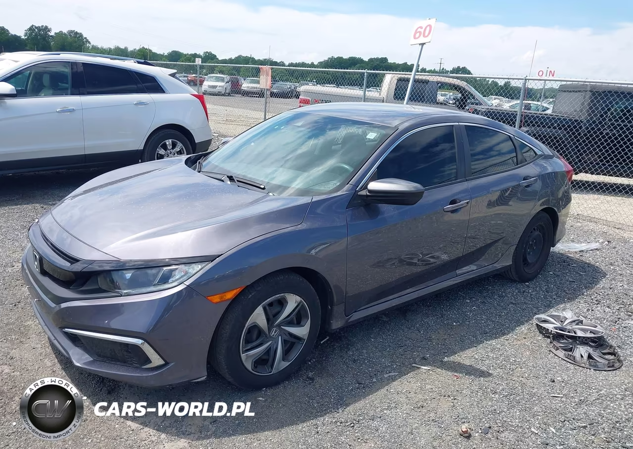 2020 Honda Civic Lx VIN:2HGFC2E69LH501898 - 2