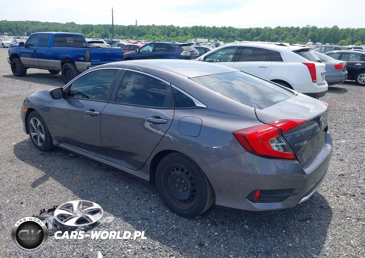 2020 Honda Civic Lx VIN:2HGFC2E69LH501898 - 3