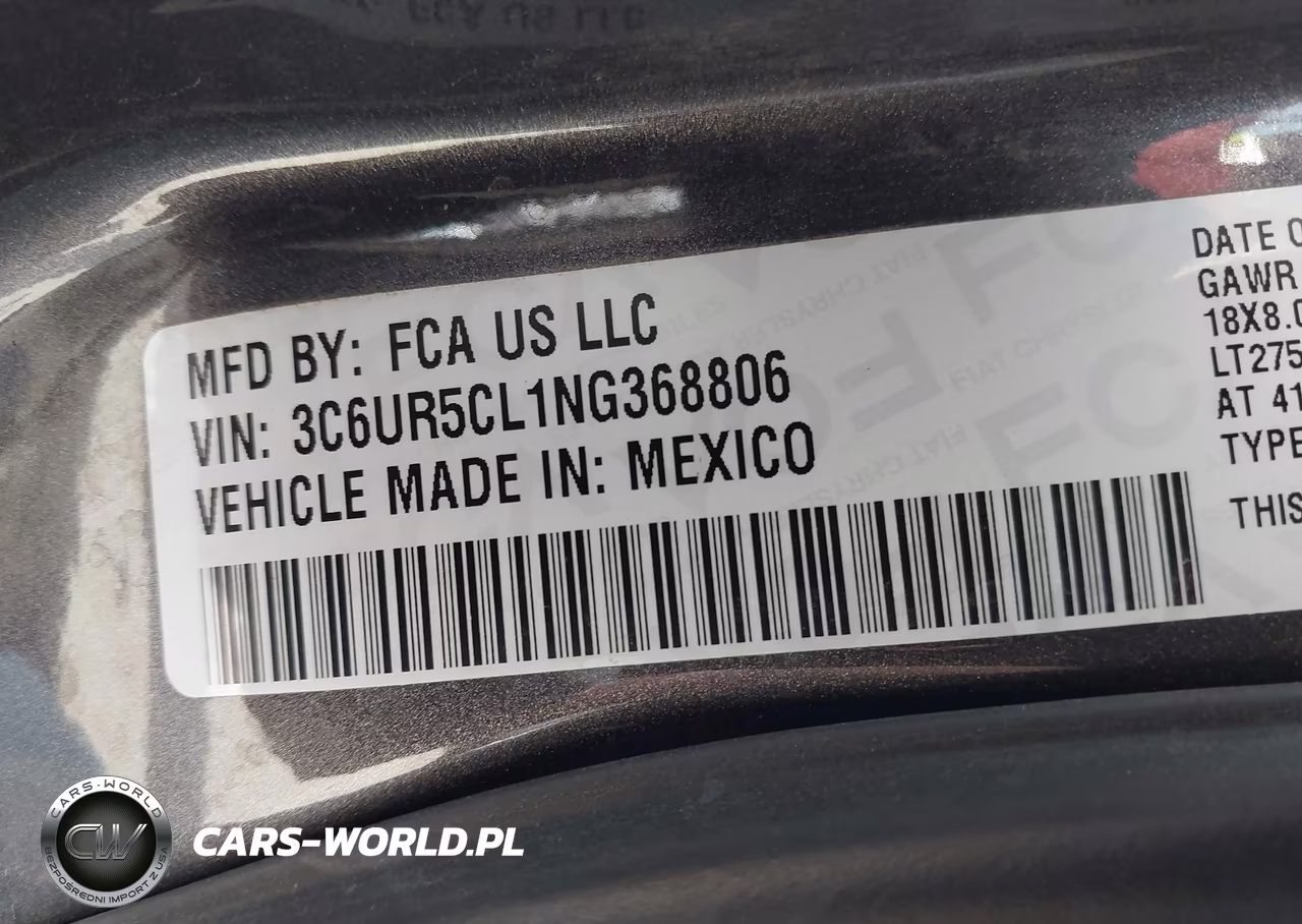 2022 Ram 2500 Tradesman 4X4 6'4 Box VIN:3C6UR5CL1NG368806 - 9