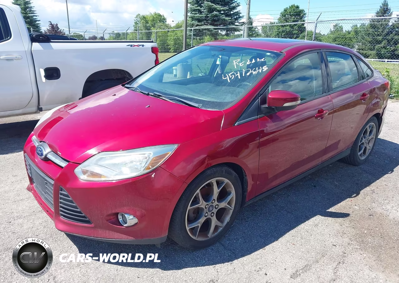 2014 Ford Focus Se VIN:1FADP3F2XEL418844 - 2