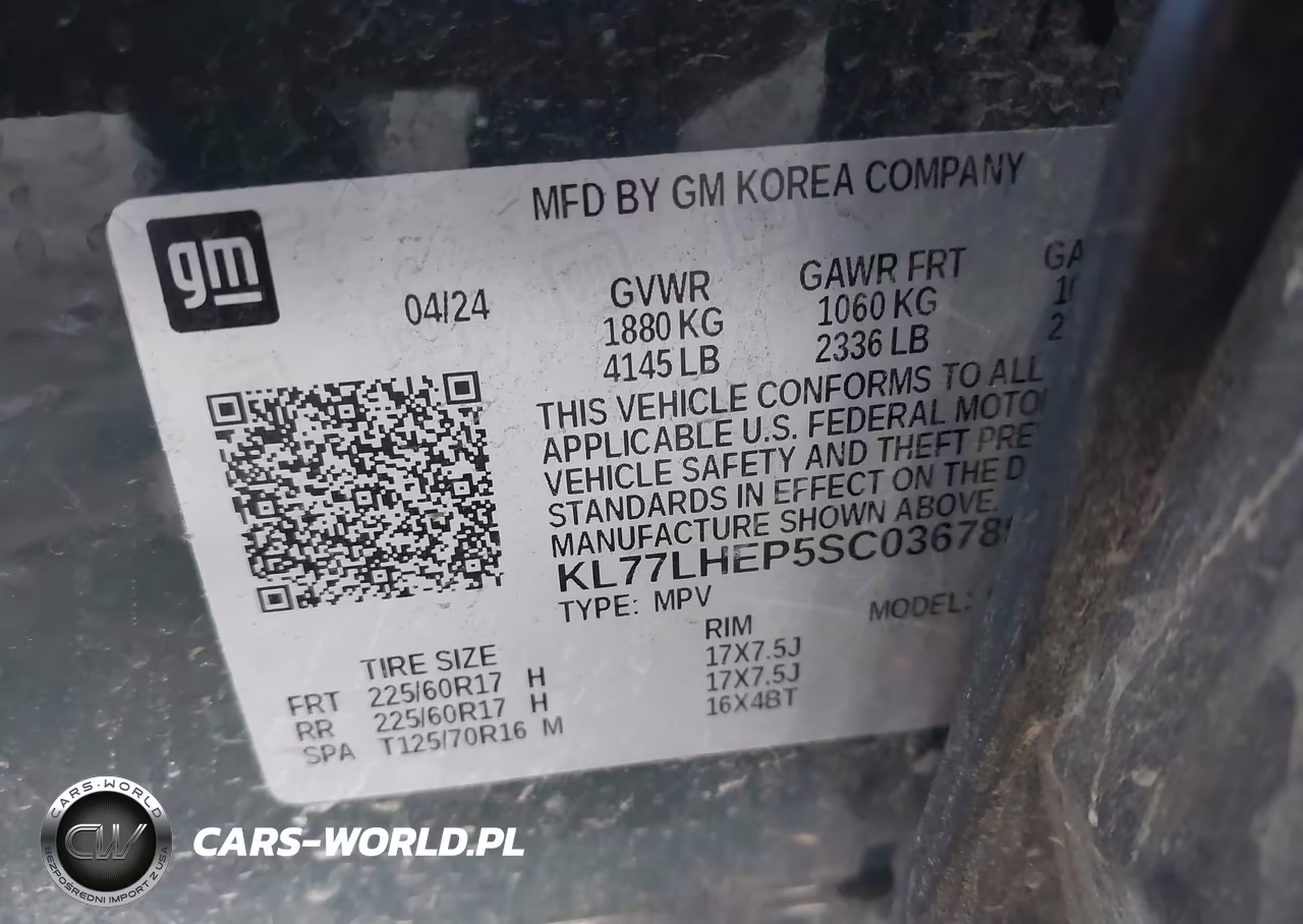 2025 Chevrolet Trax Fwd Lt VIN:KL77LHEP5SC036789 - 9
