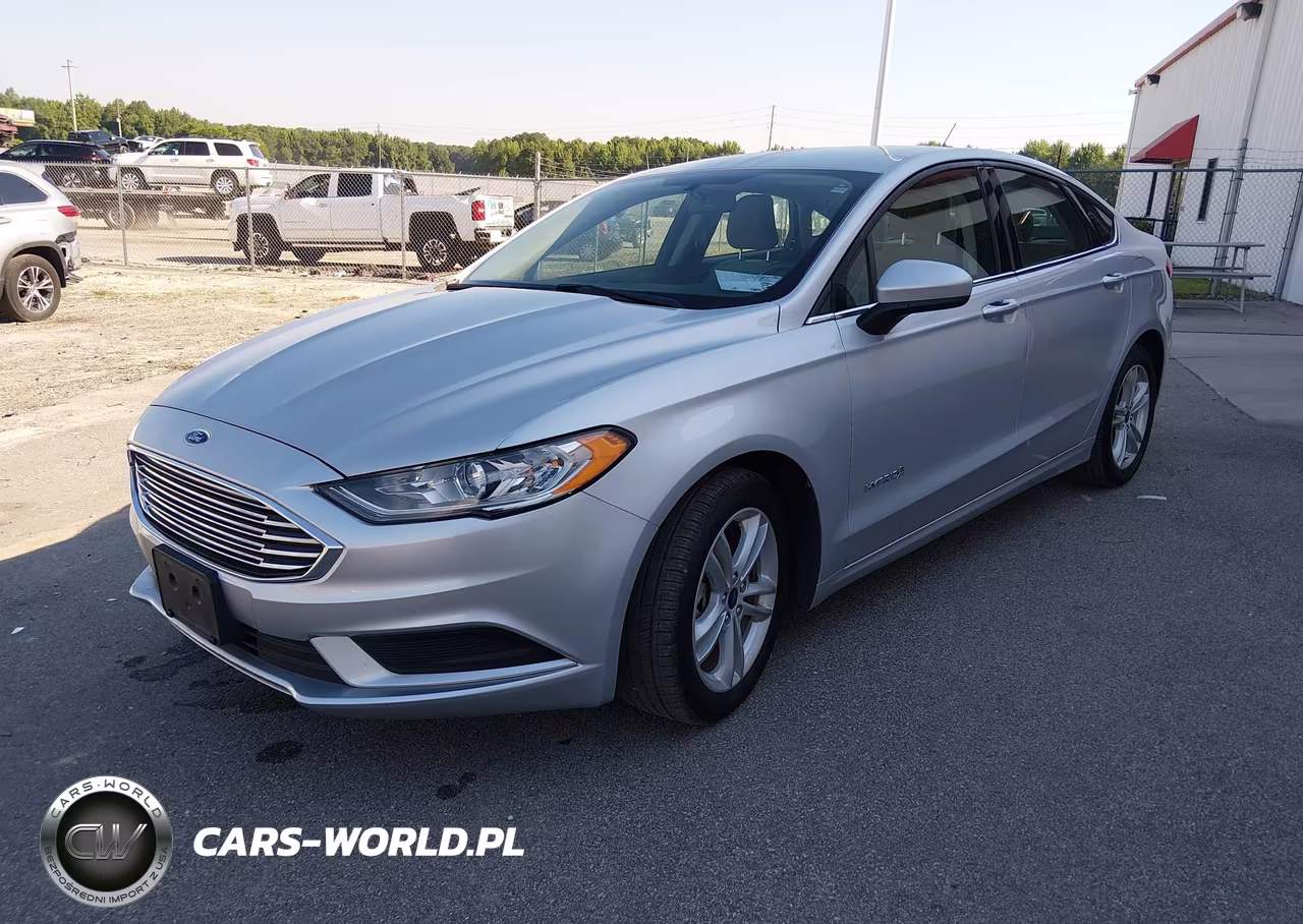 2018 Ford Fusion Hybrid S VIN:3FA6P0UU4JR271606 - 2