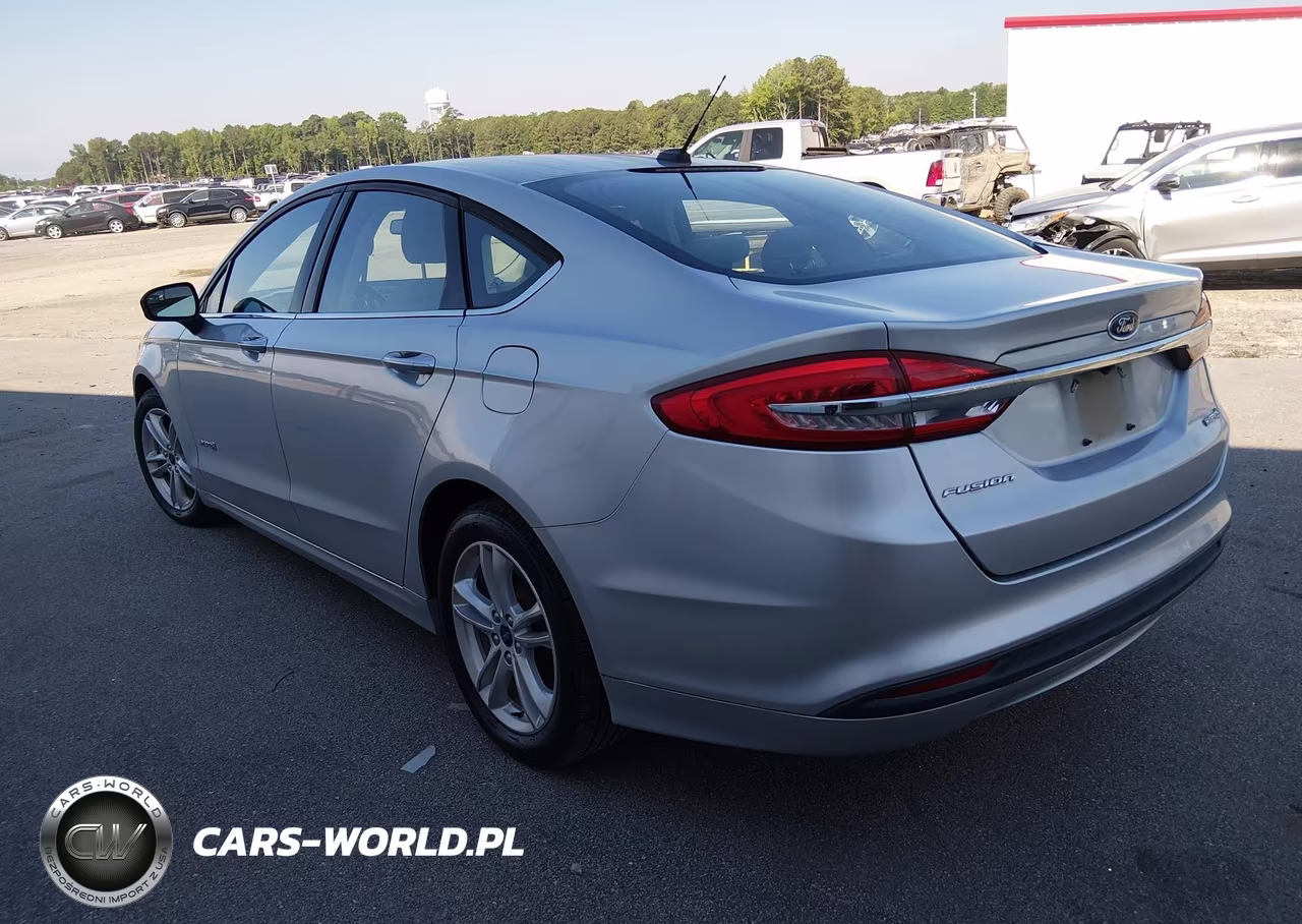 2018 Ford Fusion Hybrid S VIN:3FA6P0UU4JR271606 - 3
