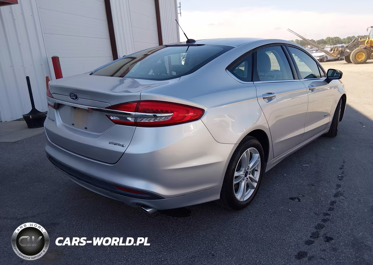 2018 Ford Fusion Hybrid S VIN:3FA6P0UU4JR271606 - 4