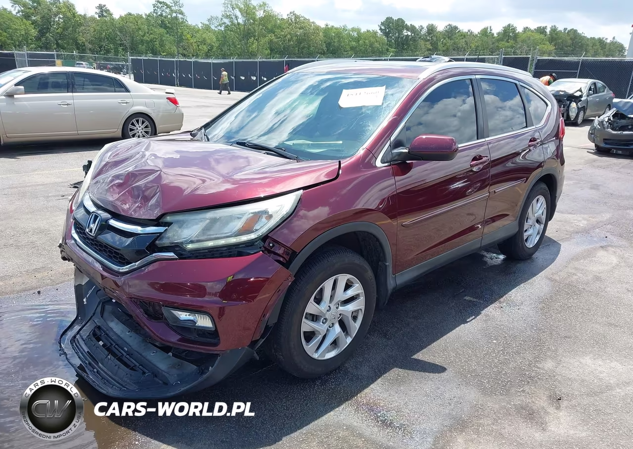 2015 Honda Cr-V Ex-L VIN:2HKRM4H75FH635456 - 2