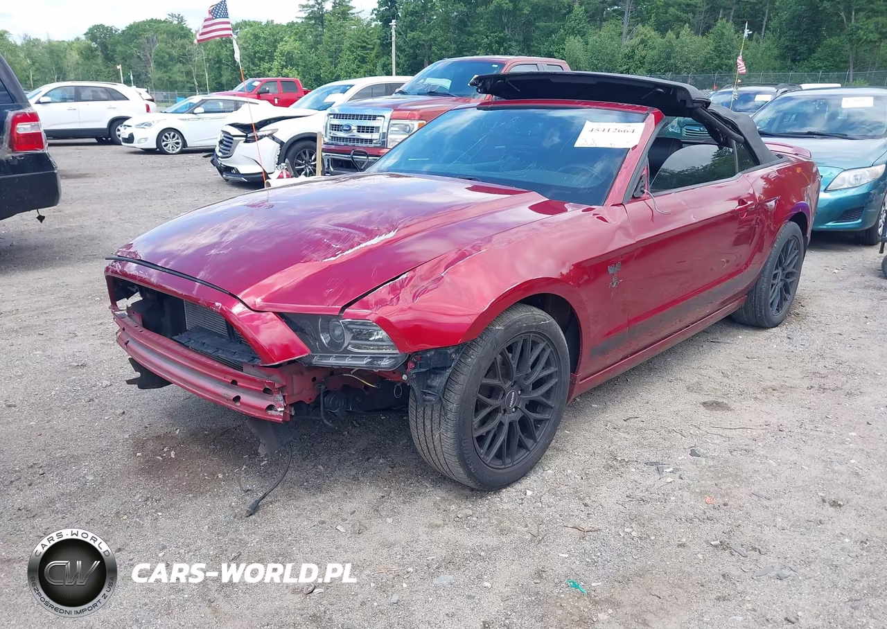 2014 Ford Mustang V6 VIN:1ZVBP8EM6E5248050 - 2