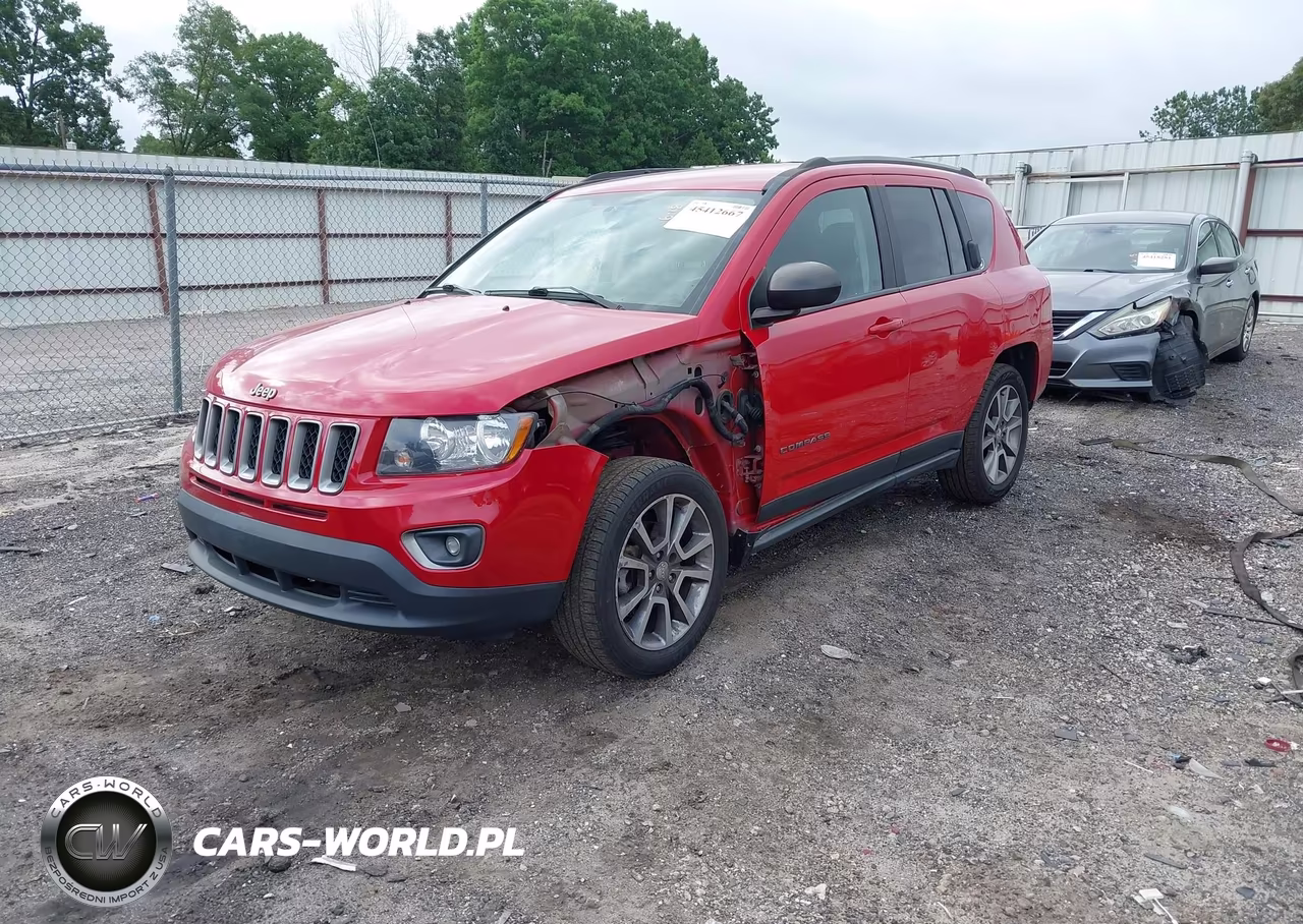 2017 Jeep Compass Sport Se Fwd VIN:1C4NJCBA7HD152825 - 2