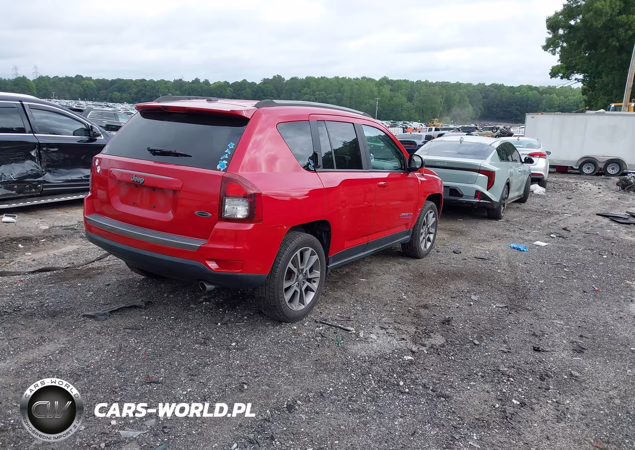 2017 Jeep Compass Sport Se Fwd VIN:1C4NJCBA7HD152825 - 4