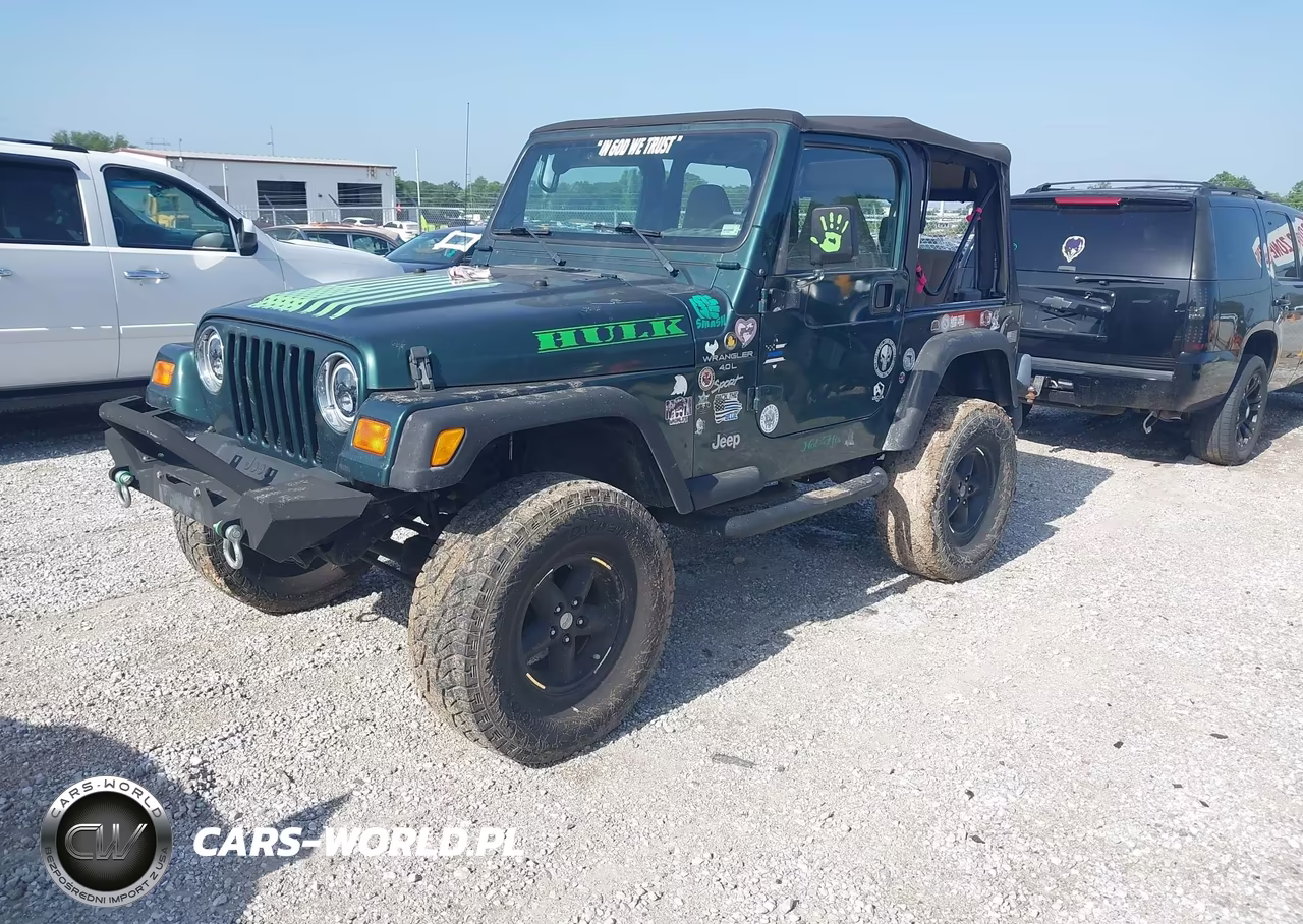 2001 Jeep Wrangler Sport VIN:1J4FA49S81P317725 - 2