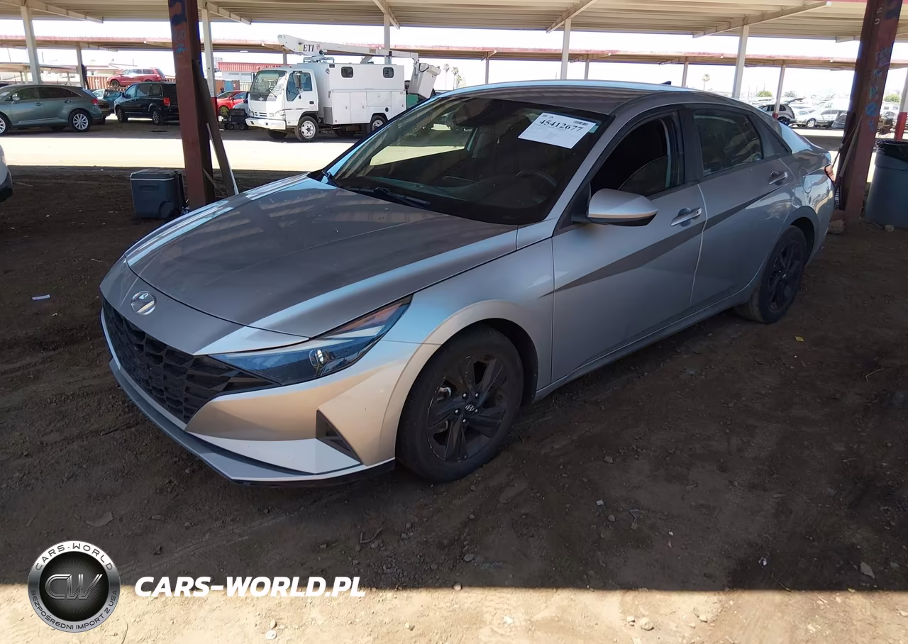 2021 Hyundai Elantra Sel VIN:5NPLM4AG9MH052241 - 2