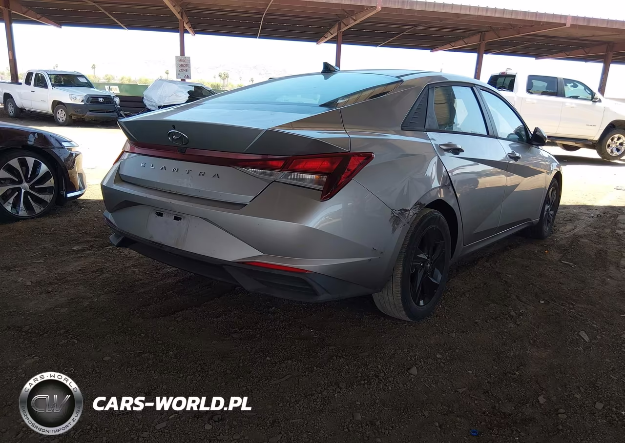 2021 Hyundai Elantra Sel VIN:5NPLM4AG9MH052241 - 4