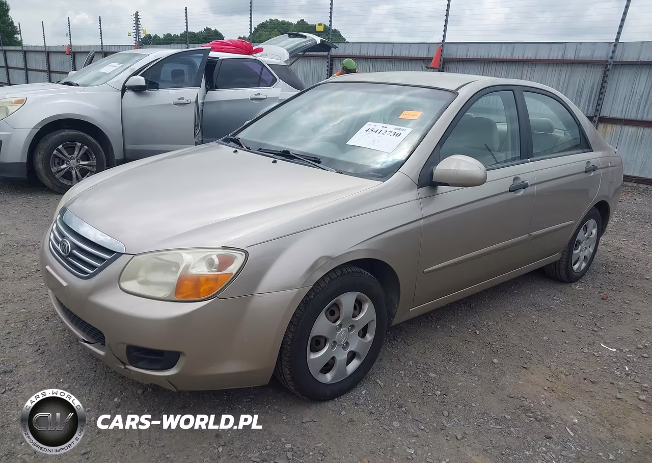 2008 Kia Spectra Ex VIN:KNAFE121985577208 - 2