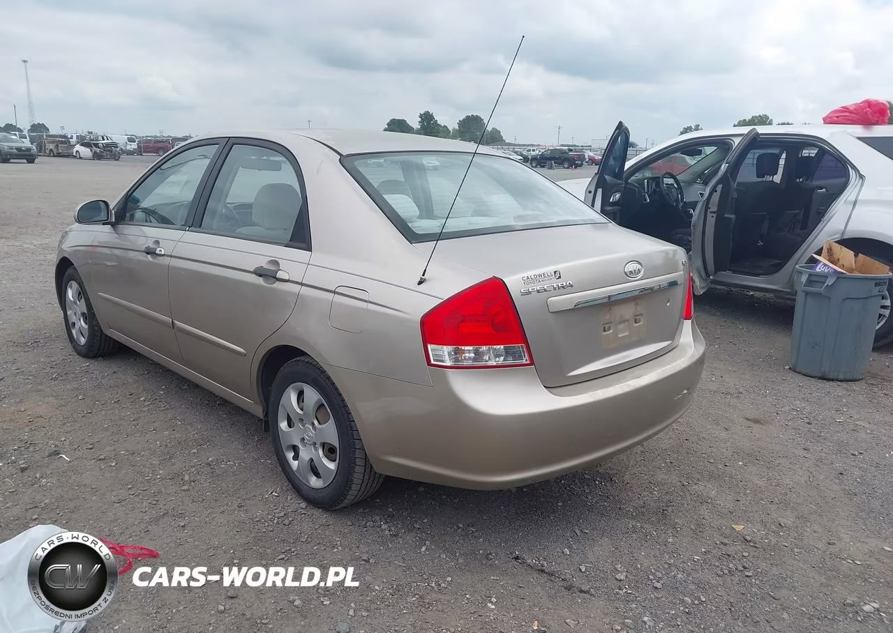 2008 Kia Spectra Ex VIN:KNAFE121985577208 - 3