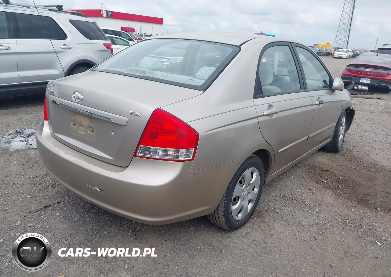 2008 Kia Spectra Ex VIN:KNAFE121985577208 - 4