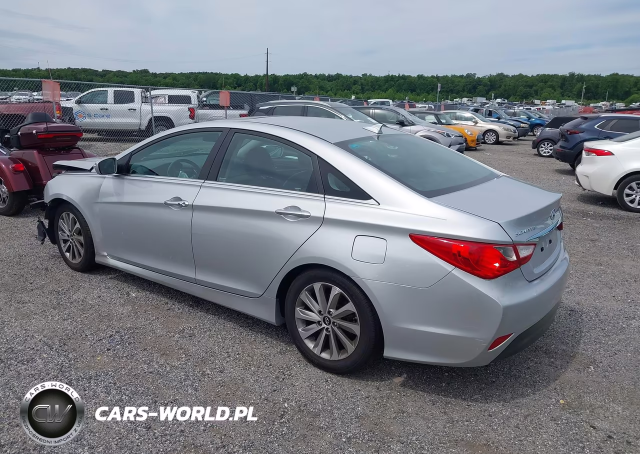 2014 Hyundai Sonata Limited VIN:5NPEC4AC0EH815404 - 3