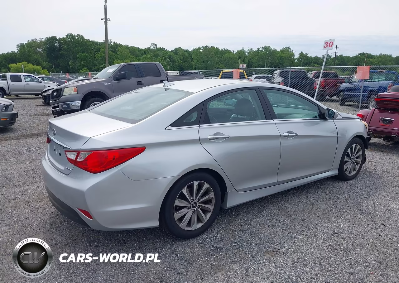 2014 Hyundai Sonata Limited VIN:5NPEC4AC0EH815404 - 4