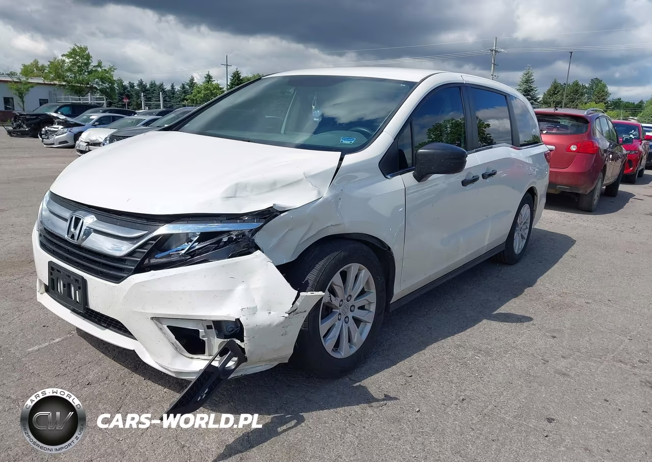 2019 Honda Odyssey Lx VIN:5FNRL6H26KB108540 - 2