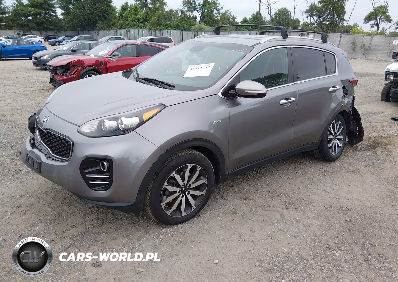 2019 Kia Sportage Ex VIN:KNDPNCAC1K7500155 - 2