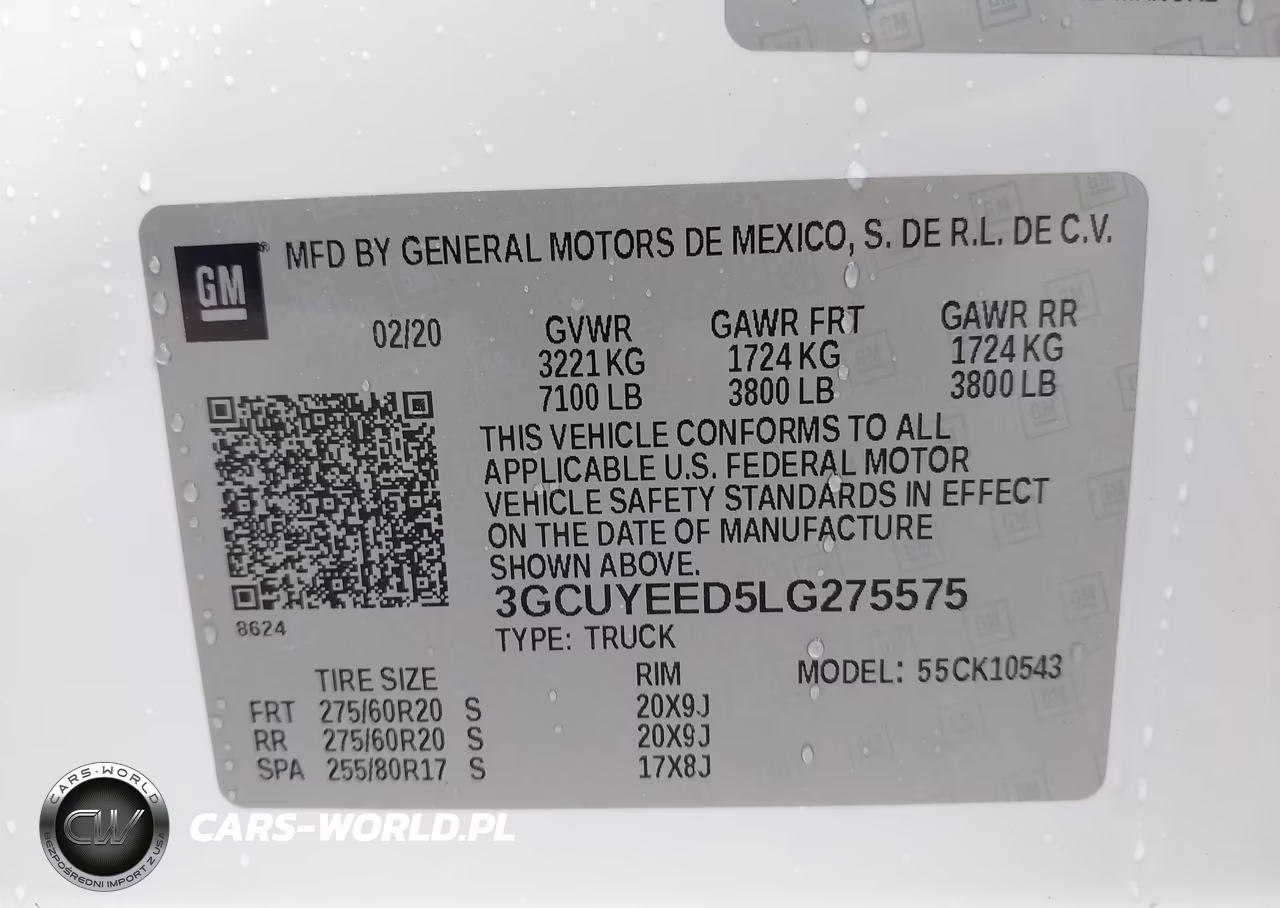 2020 Chevrolet Silverado 1500 4Wd Short Bed Rst VIN:3GCUYEED5LG275575 - 9
