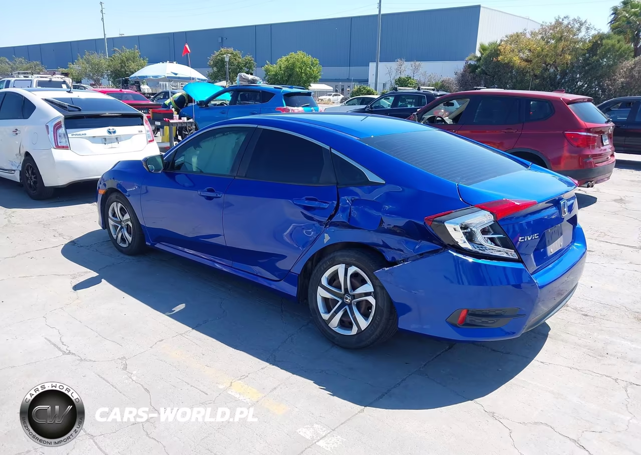 2016 Honda Civic Lx VIN:19XFC2F68GE223445 - 3
