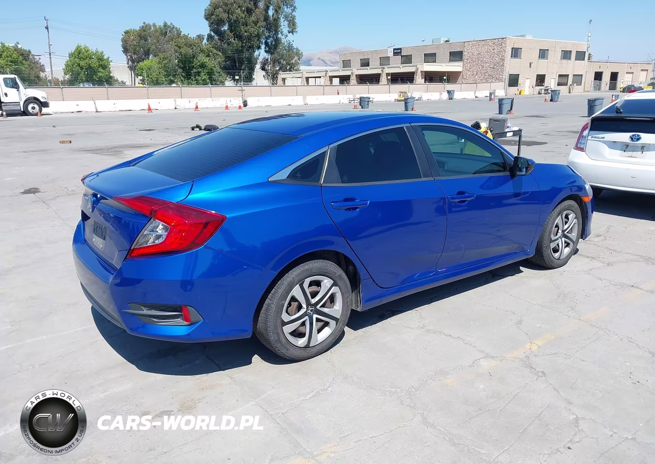 2016 Honda Civic Lx VIN:19XFC2F68GE223445 - 4