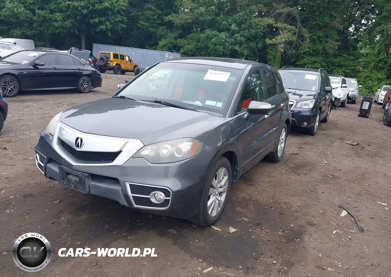 2011 Acura Rdx VIN:5J8TB1H20BA000873 - 2