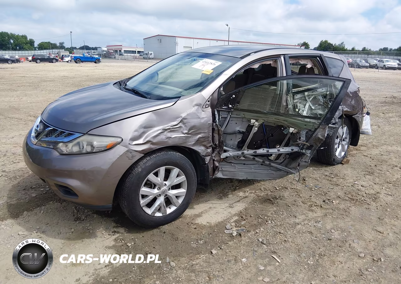 2014 Nissan Murano S VIN:JN8AZ1MU2EW406271 - 2