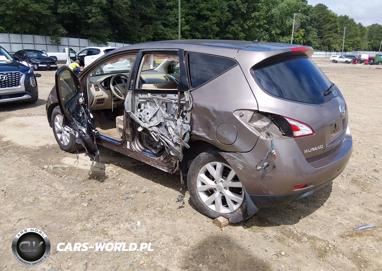 2014 Nissan Murano S VIN:JN8AZ1MU2EW406271 - 3