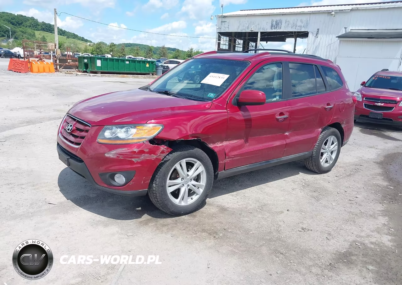 2011 Hyundai Santa Fe Limited V6 VIN:5XYZKDAG1BG077574 - 2
