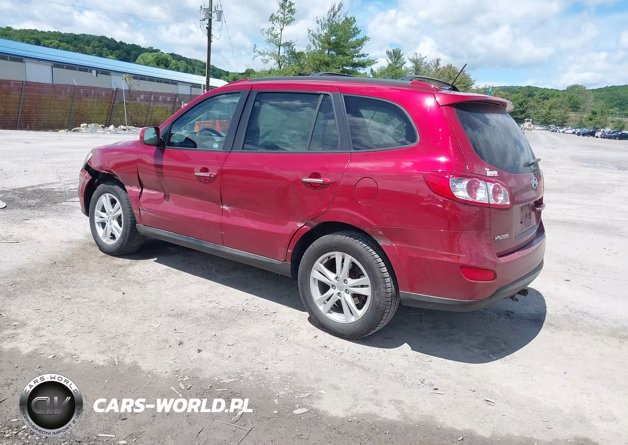 2011 Hyundai Santa Fe Limited V6 VIN:5XYZKDAG1BG077574 - 3