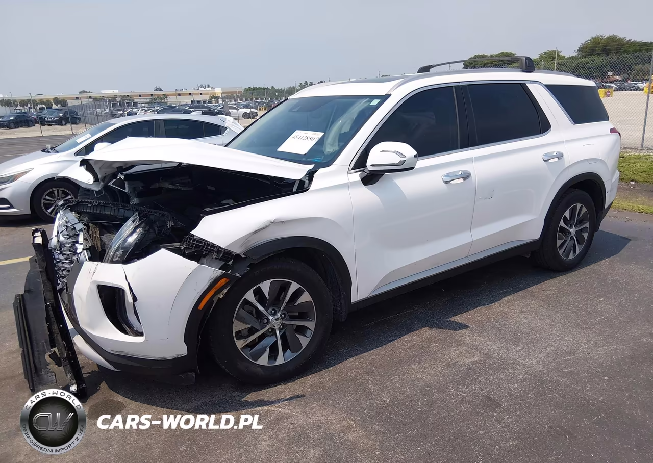 2021 Hyundai Palisade Sel VIN:KM8R24HE0MU191132 - 2