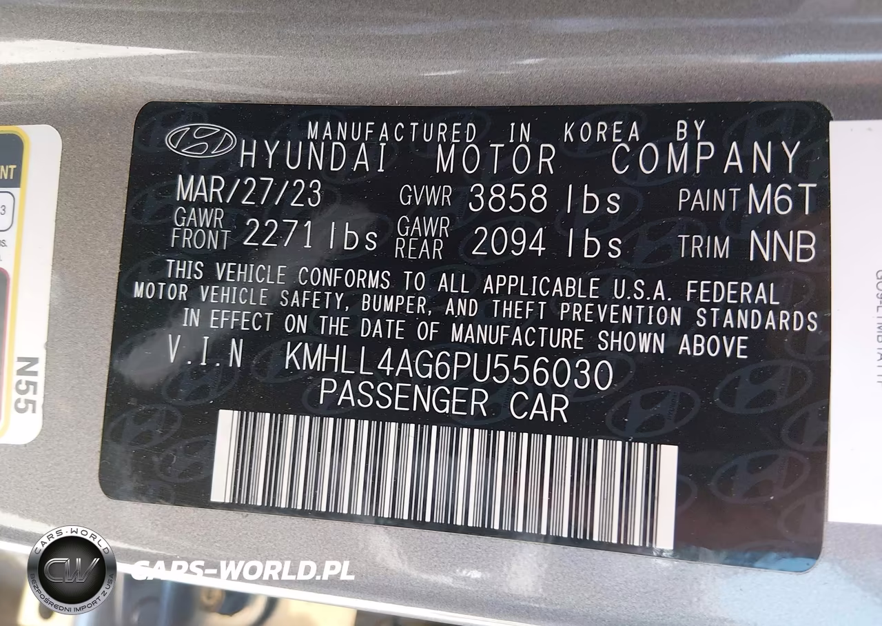 2023 Hyundai Elantra Se VIN:KMHLL4AG6PU556030 - 9
