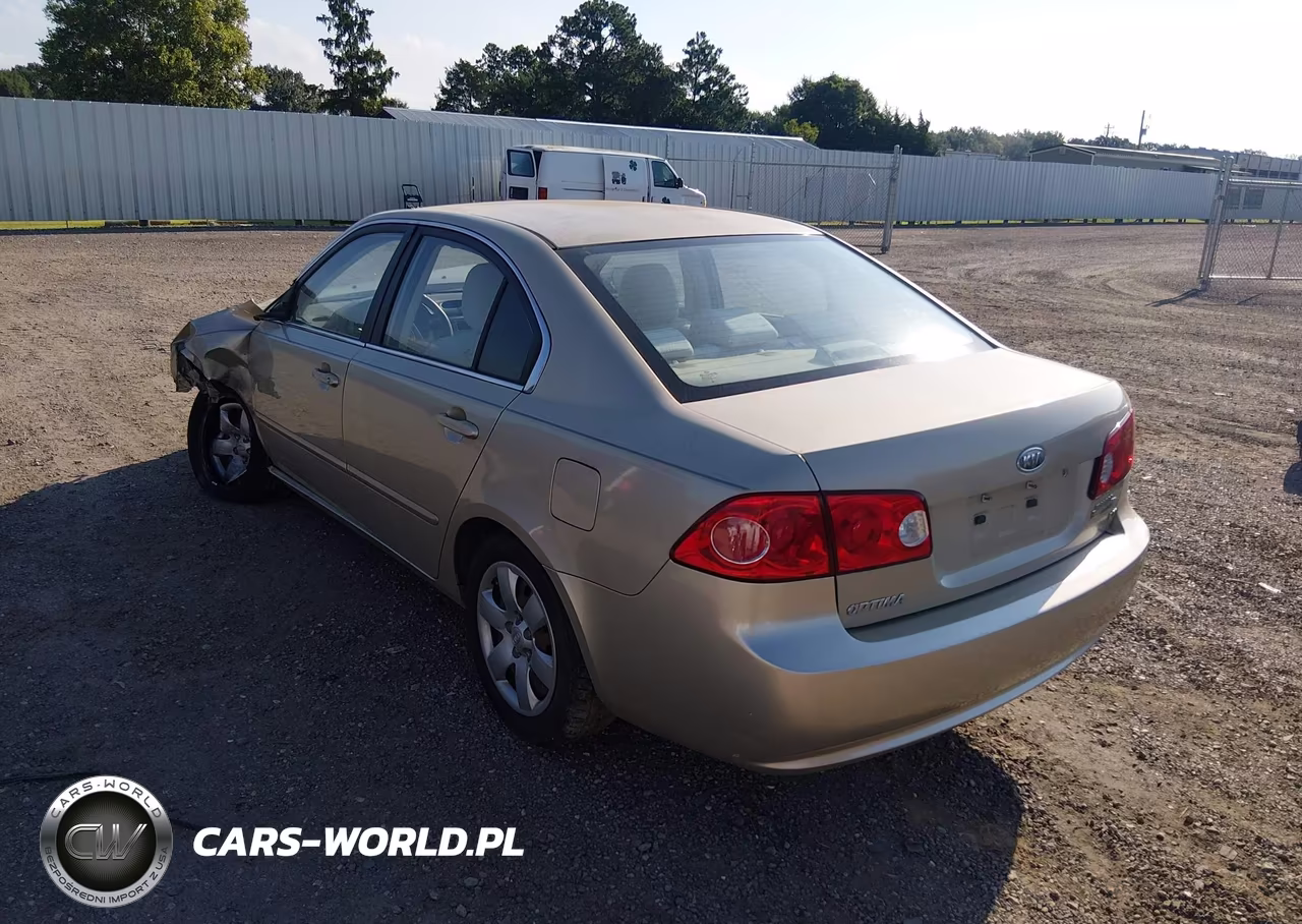 2008 Kia Optima Lx VIN:KNAGE123285265530 - 3