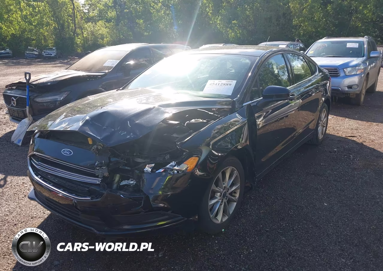 2017 Ford Fusion Se VIN:3FA6P0H79HR348131 - 2