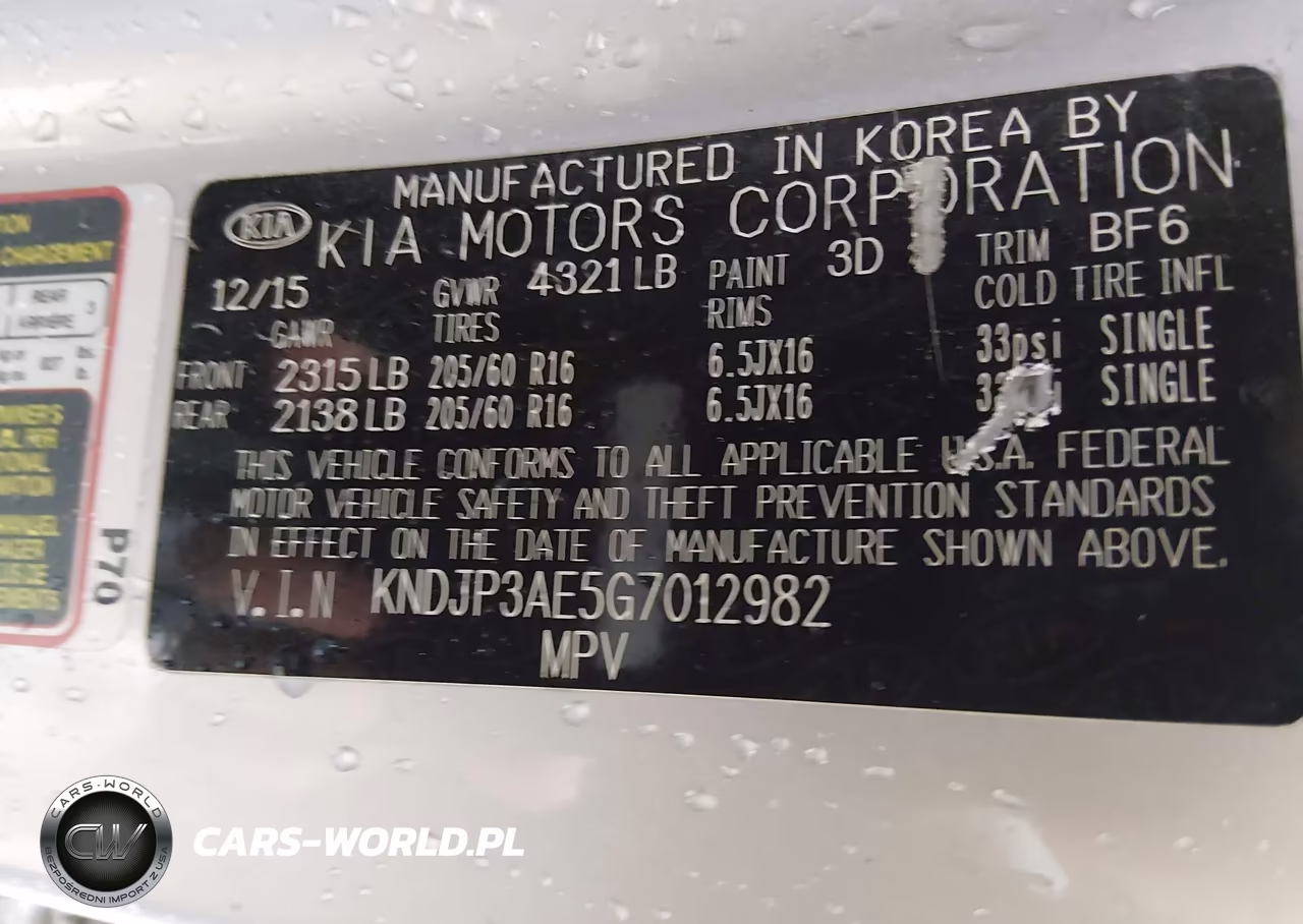 2016 Kia Soul Ev VIN:KNDJP3AE5G7012982 - 9