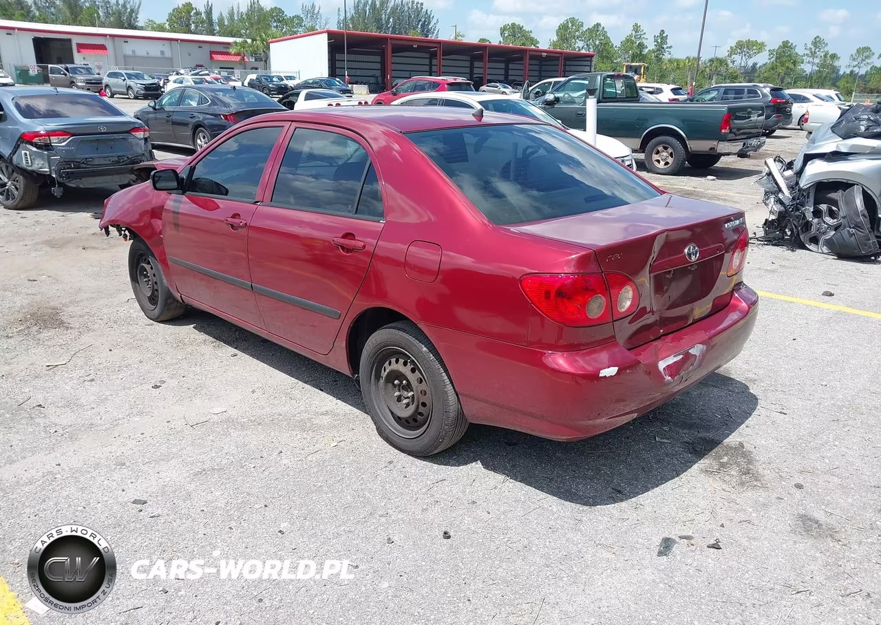 2008 Toyota Corolla Ce VIN:1NXBR32E48Z000267 - 3
