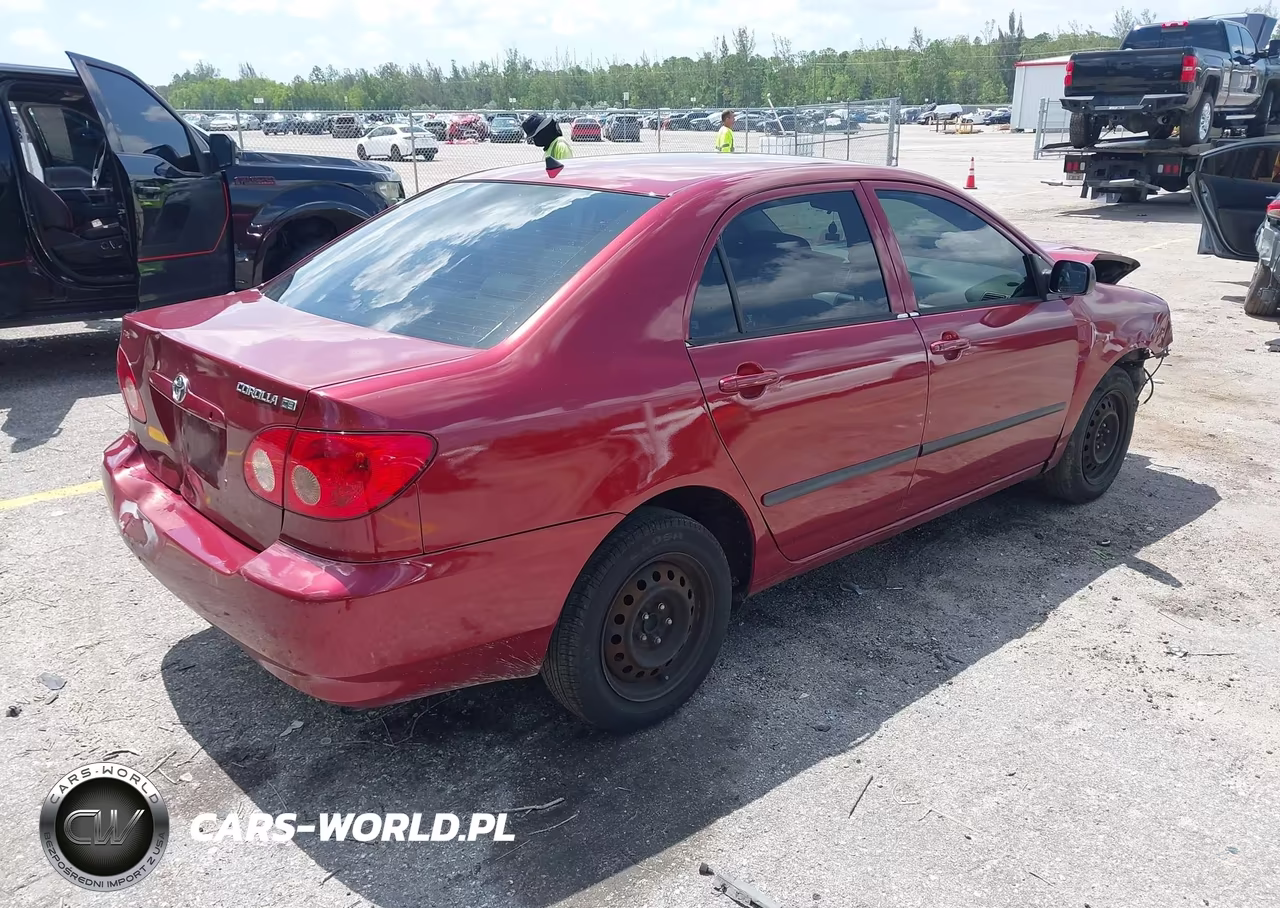 2008 Toyota Corolla Ce VIN:1NXBR32E48Z000267 - 4
