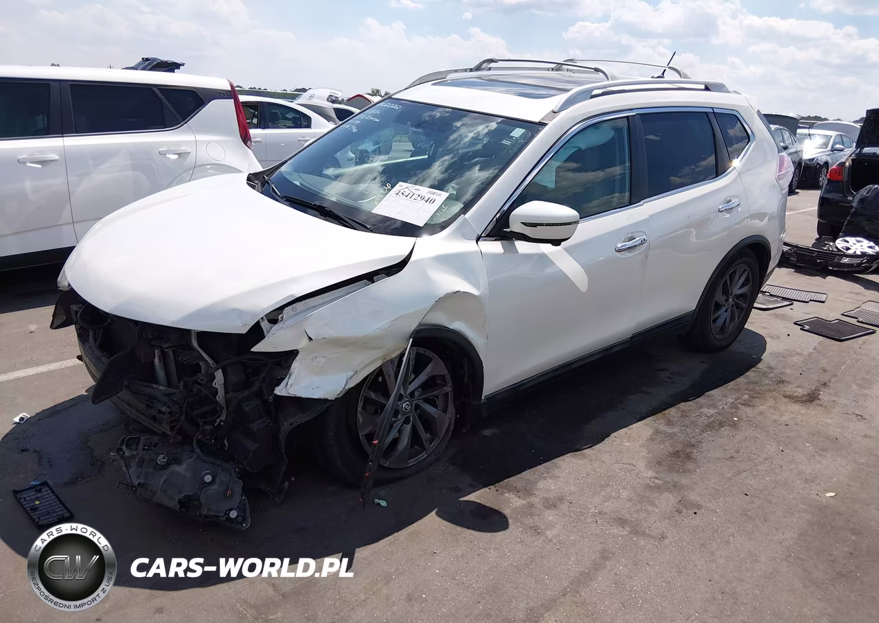 2016 Nissan Rogue Sl VIN:5N1AT2MT7GC847940 - 2