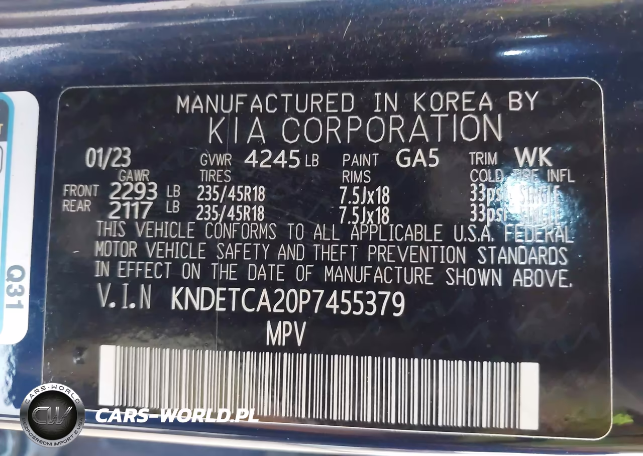 2023 Kia Seltos Sx Turbo VIN:KNDETCA20P7455379 - 9