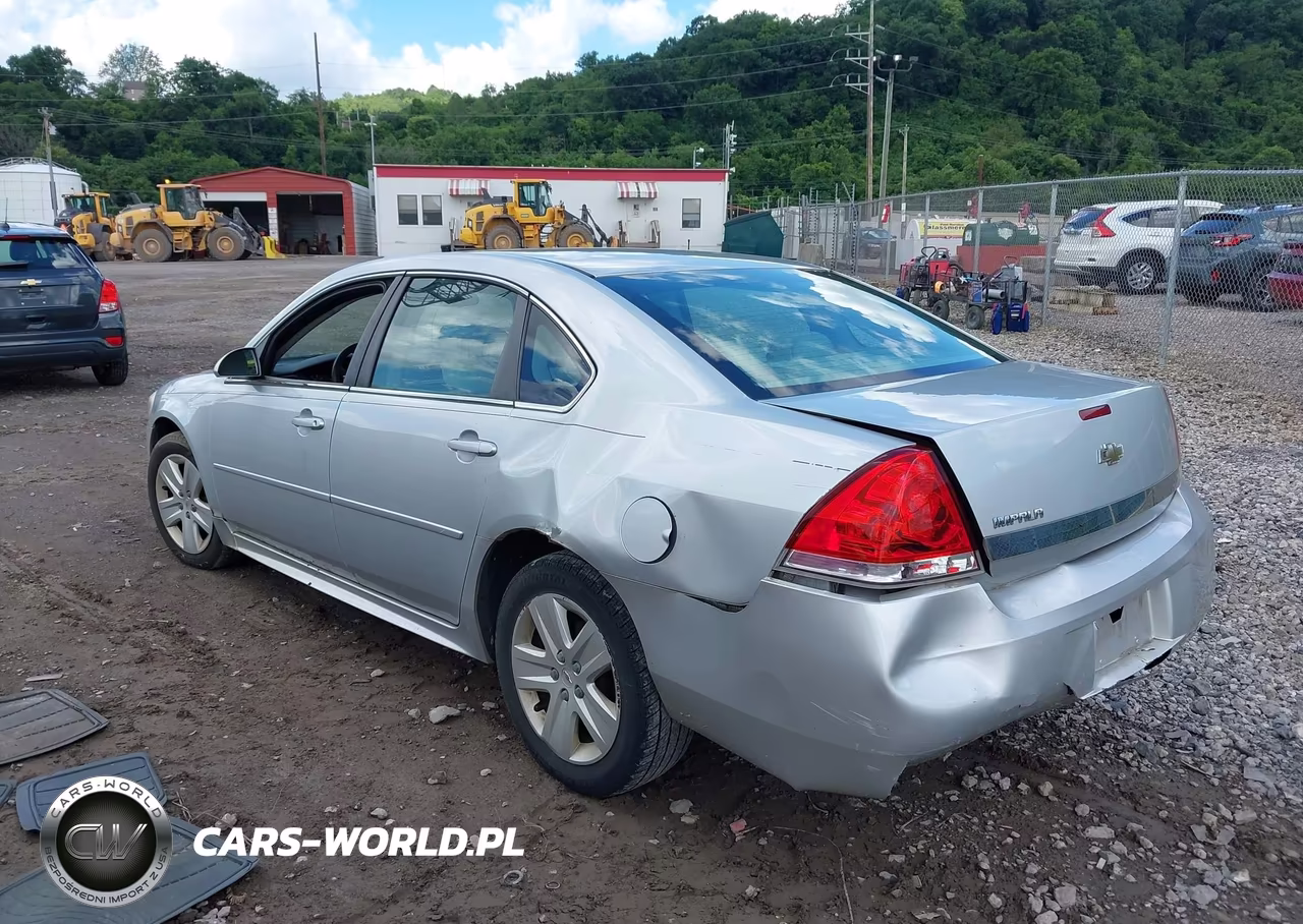 2010 Chevrolet Impala Ls VIN:2G1WA5EN1A1264867 - 3