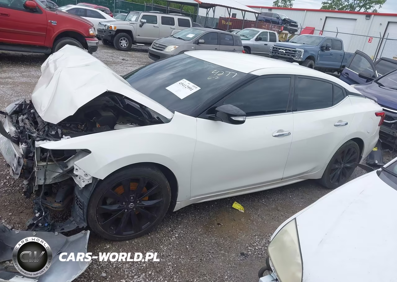 2017 Nissan Maxima 3.5S VIN:1N4AA6AP9HC454277 - 2
