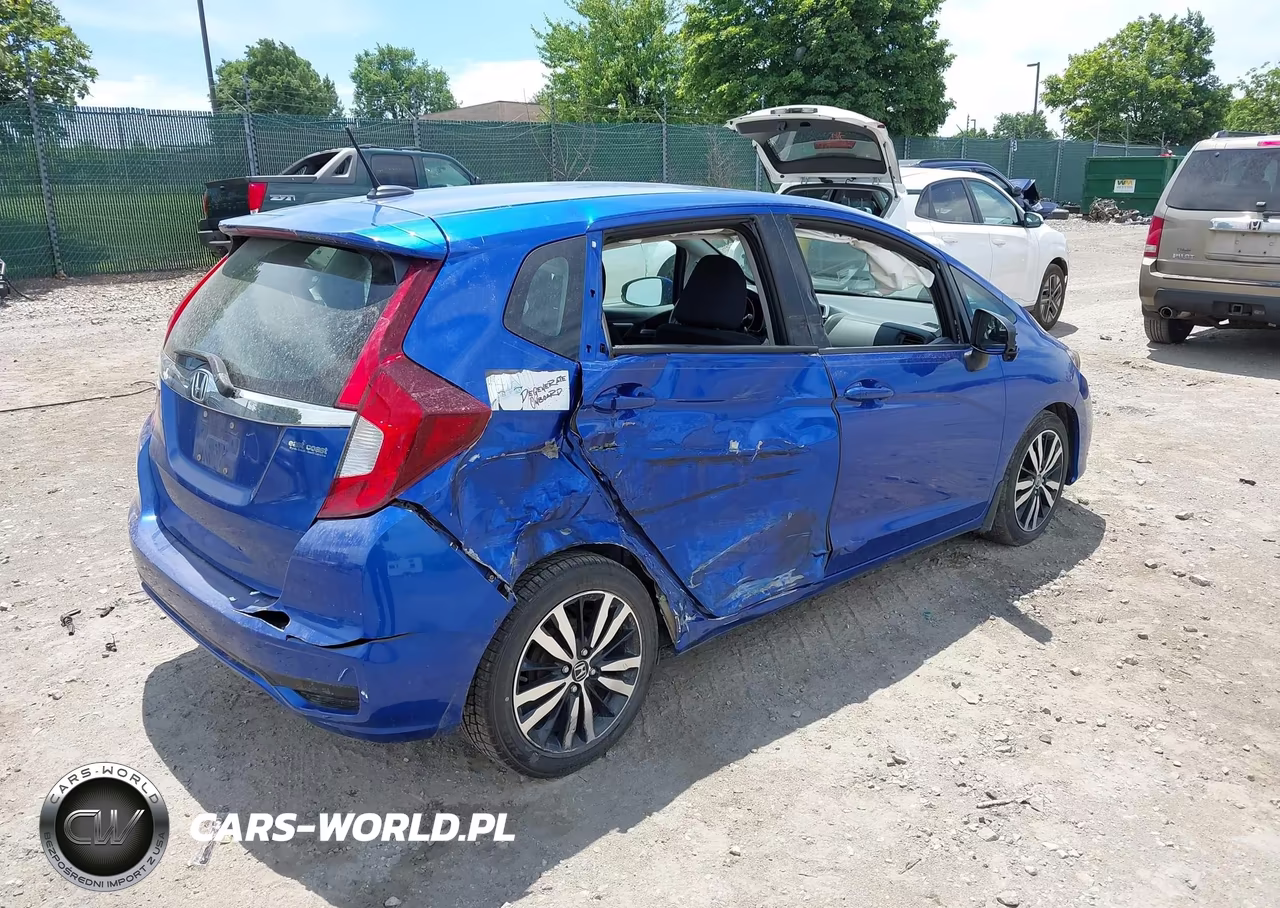 2019 Honda Fit Ex VIN:3HGGK5H8XKM750653 - 4