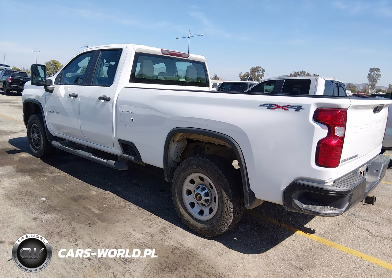2021 Chevrolet Silverado 3500Hd 4Wd Long Bed Wt VIN:1GC5YSE77MF222182 - 3