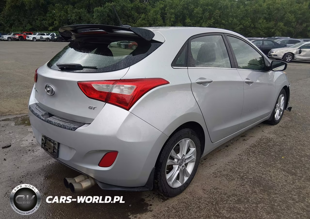 2014 Hyundai Elantra Gt VIN:KMHD35LH9EU165497 - 4