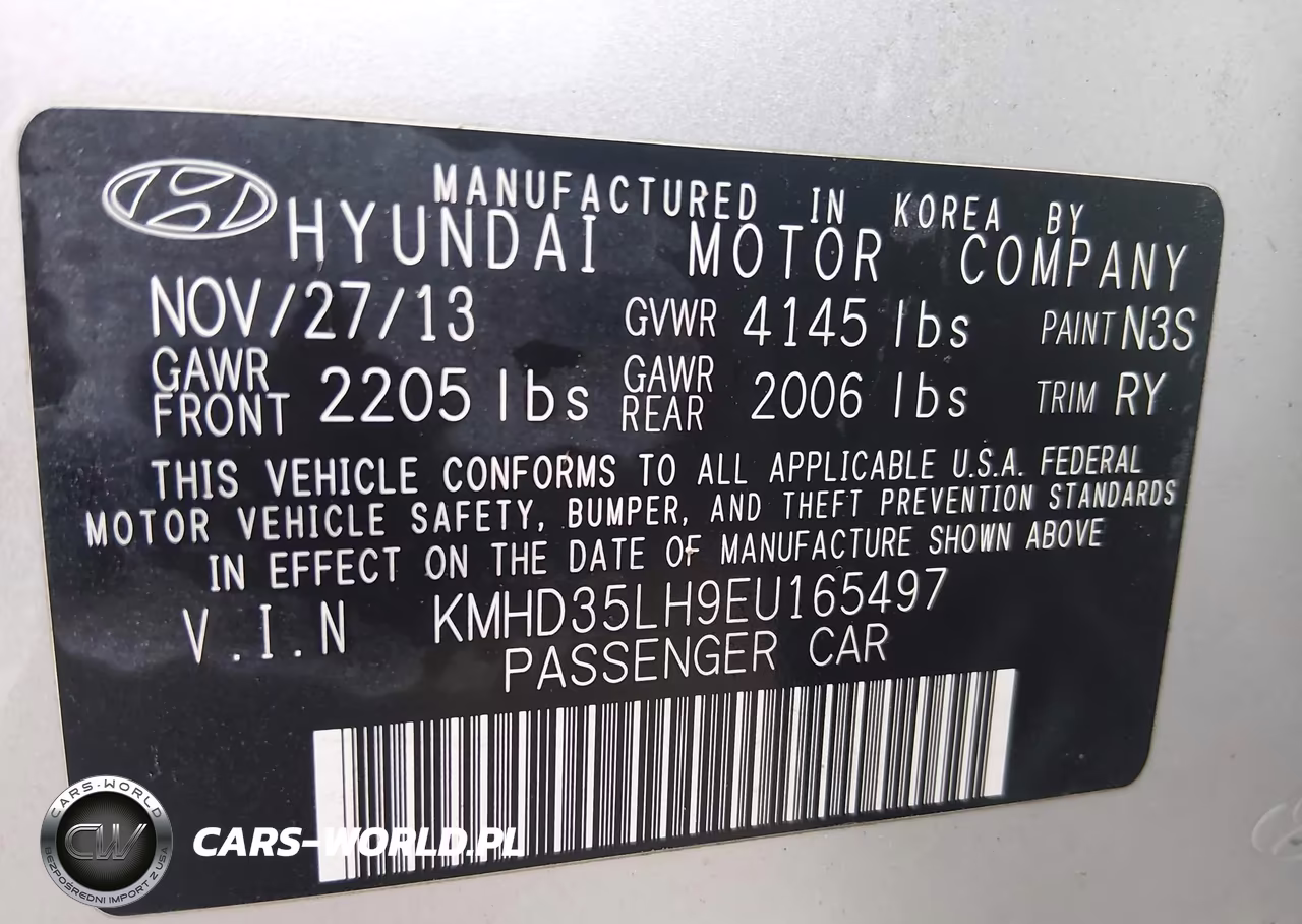 2014 Hyundai Elantra Gt VIN:KMHD35LH9EU165497 - 9