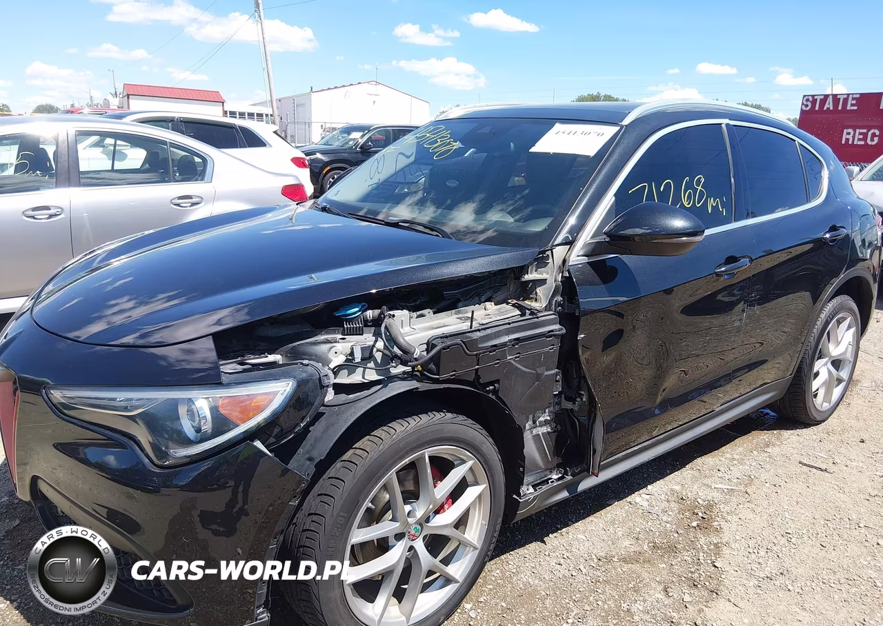 2018 Alfa Romeo Stelvio Ti Awd VIN:ZASFAKBN2J7C01247 - 6