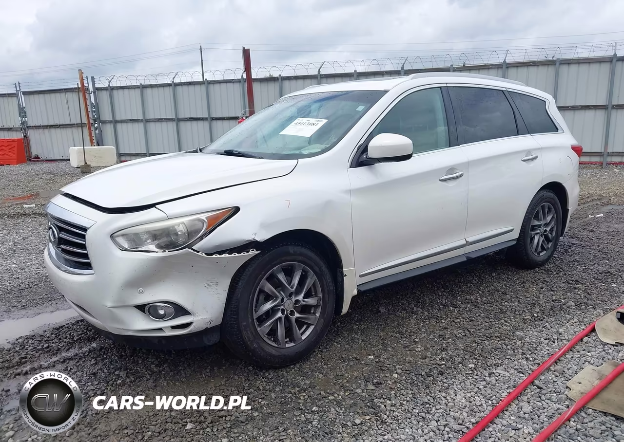 2013 Infiniti Jx35 VIN:5N1AL0MMXDC348686 - 2