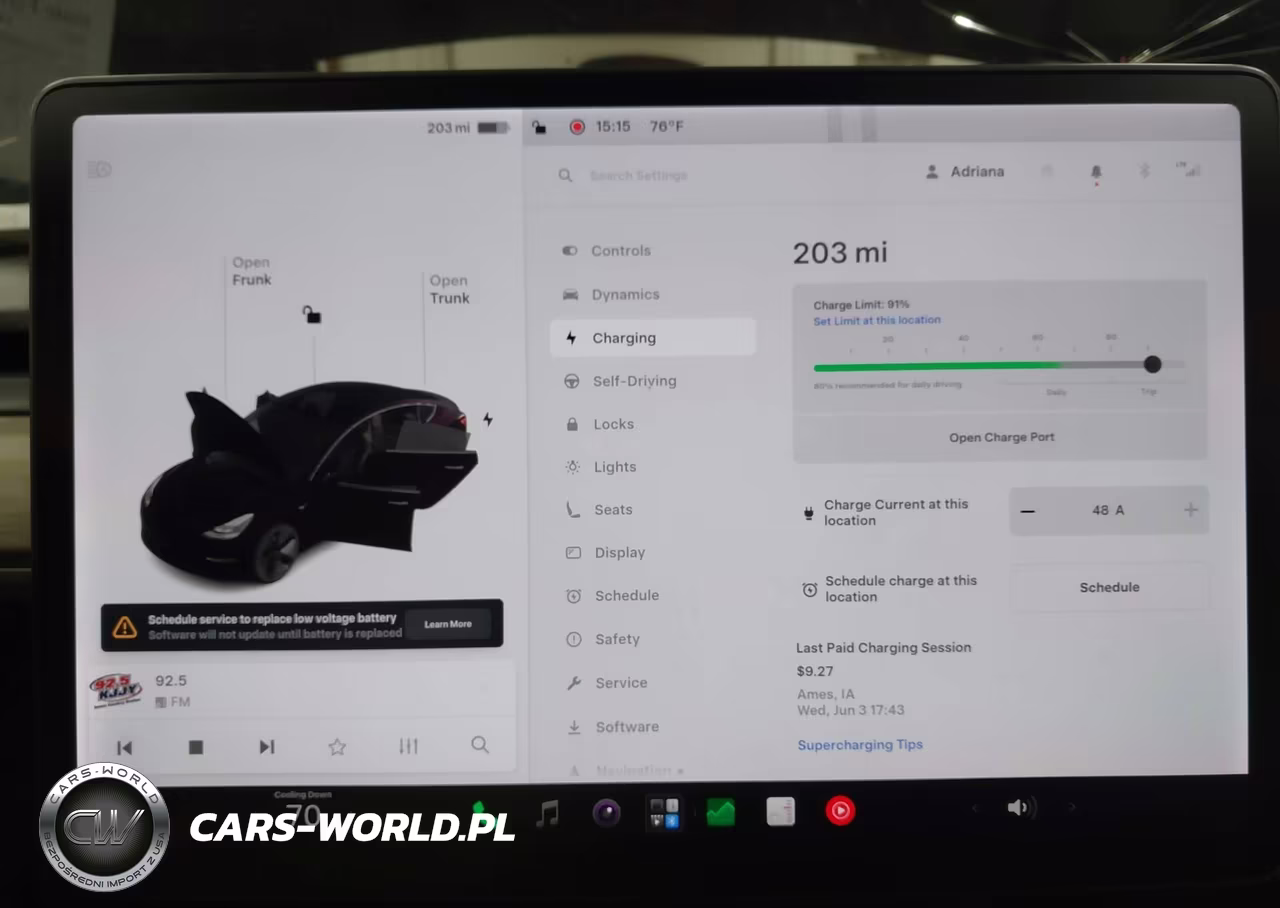 2021 Tesla Model 3 Long Range VIN:5YJ3E1EB0MF065579 - 18